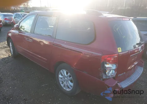 2012 Kia Sedona Lx from USA, damaged, VIN KNDMG4C75C6420237